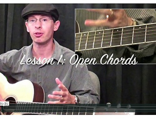How To Finger Pick Open Chords