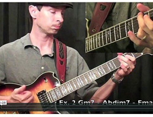 How To Play Different Substitutes For The 2-5-1’s Chord Progression