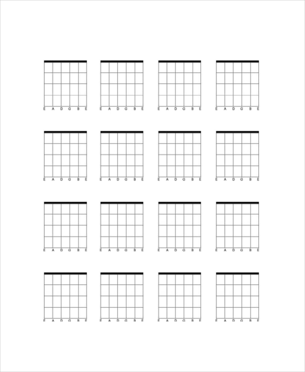 chord chart for guitar