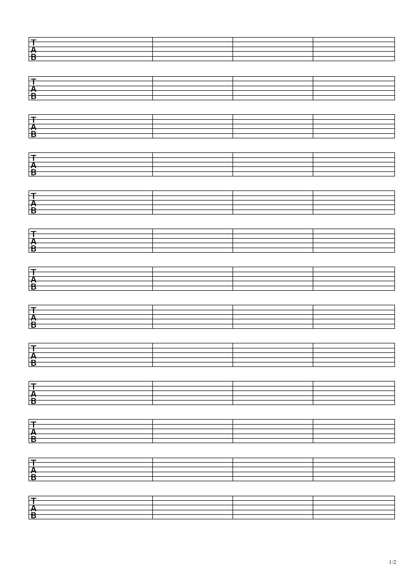 Free Printable Guitar Sheet Music Printable Form Templates And Letter Free Printable Guitar Sheet Music Printable Form Templates And Letter